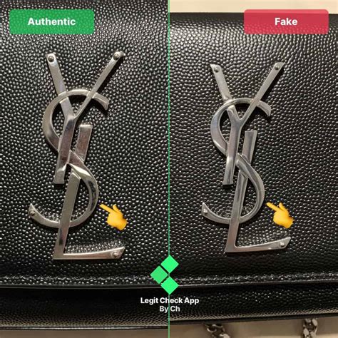 ysl fake python rock|real ysl vs fake.